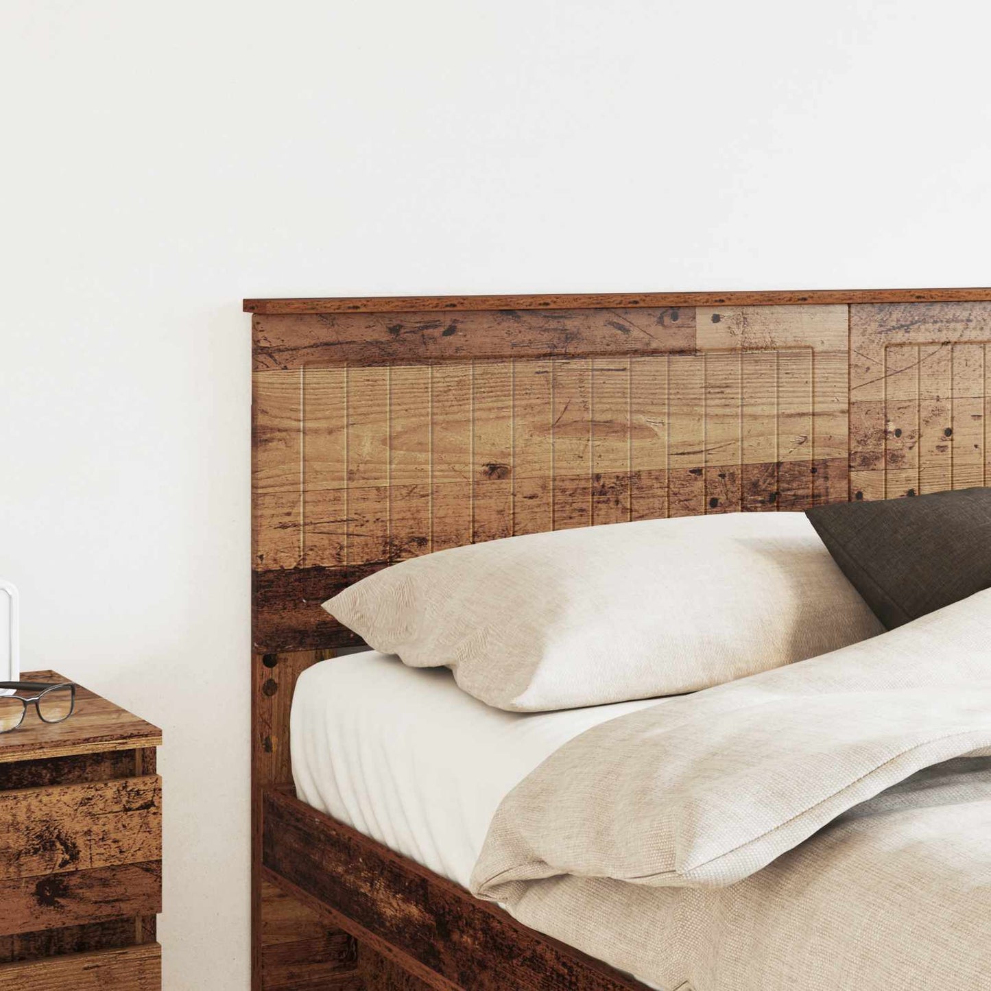 vidaXL Headboard Old Wood Engineered wood 3