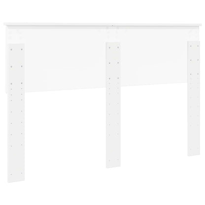 vidaXL Headboard White Engineered wood 6