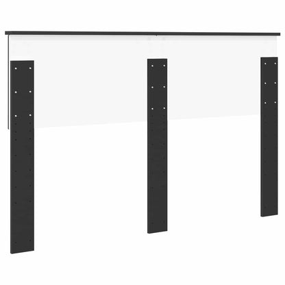 vidaXL Headboard Black Oak Engineered wood 6