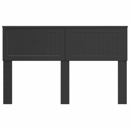 vidaXL Headboard Black Oak Engineered wood 4
