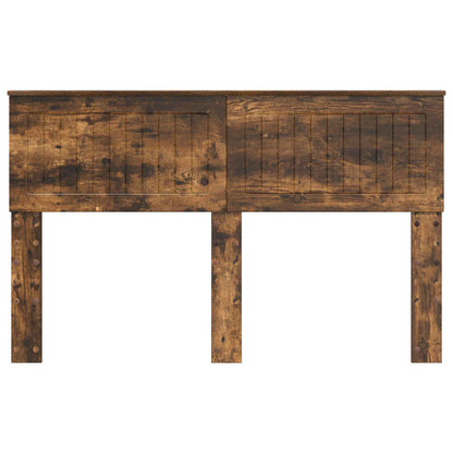 vidaXL Headboard Smoked Oak Engineered wood 4