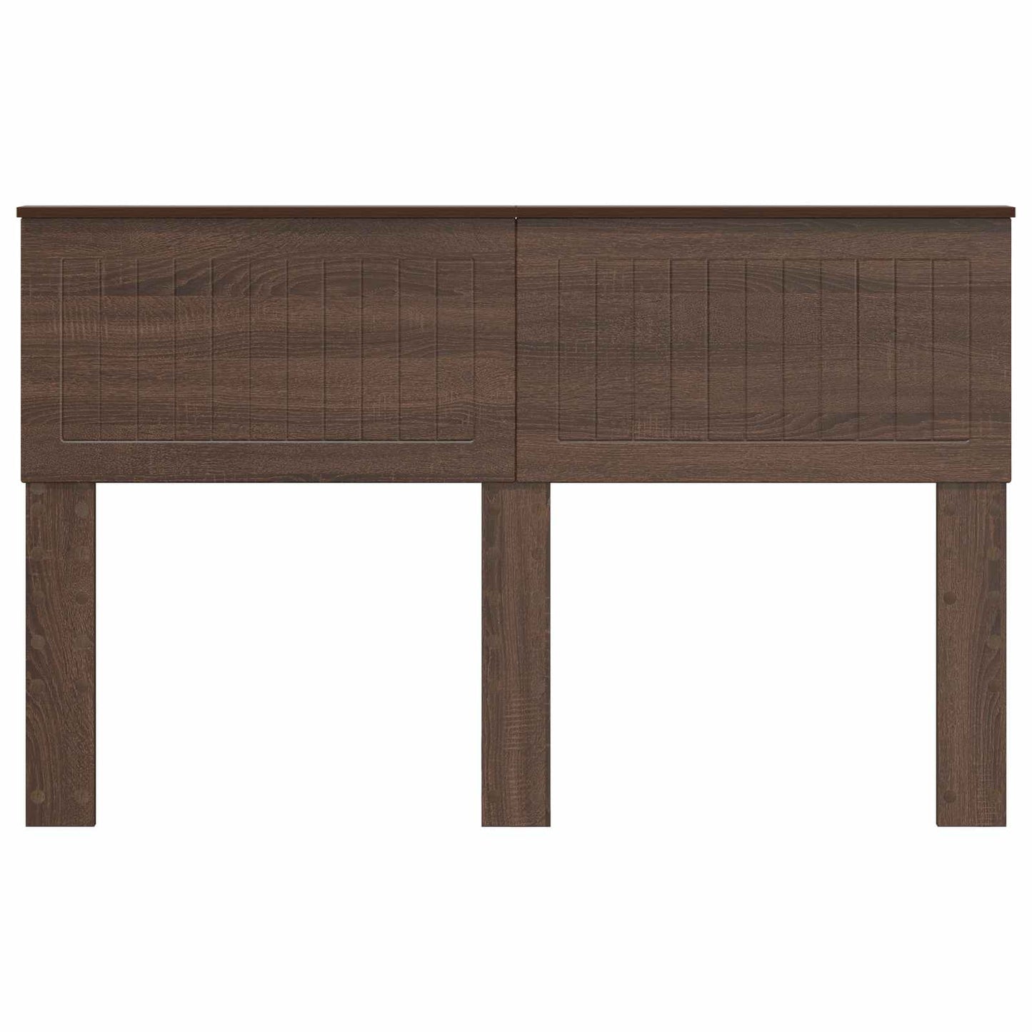vidaXL Headboard Brown Oak Engineered wood 4