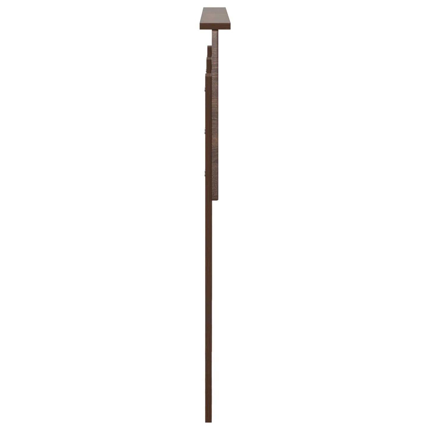 vidaXL Headboard Brown Oak Engineered wood 5