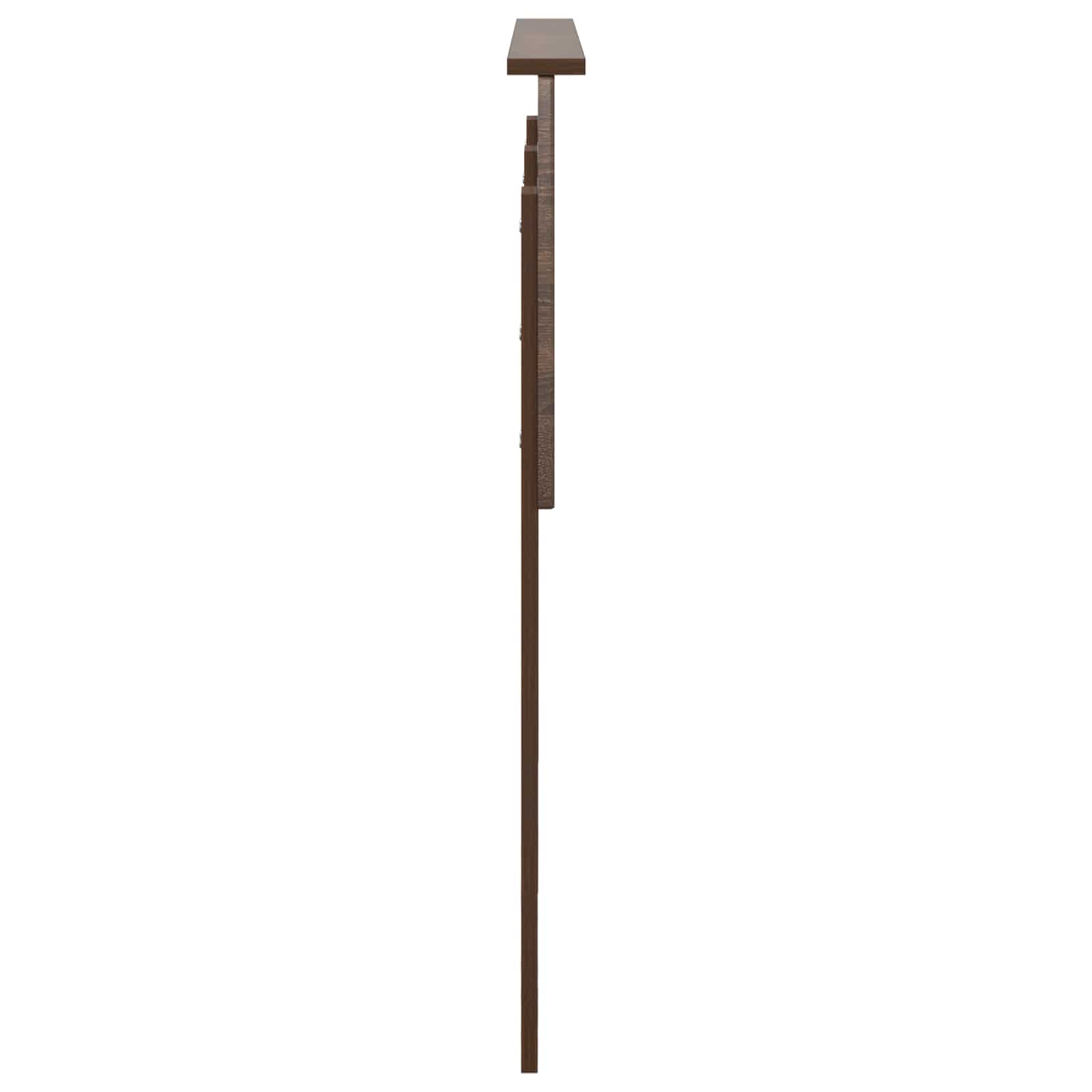 vidaXL Headboard Brown Oak Engineered wood 5