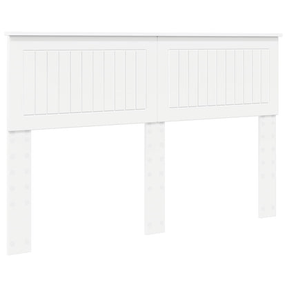 vidaXL Headboard White Engineered wood 2
