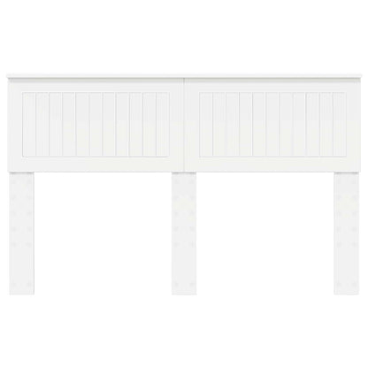 vidaXL Headboard White Engineered wood 4