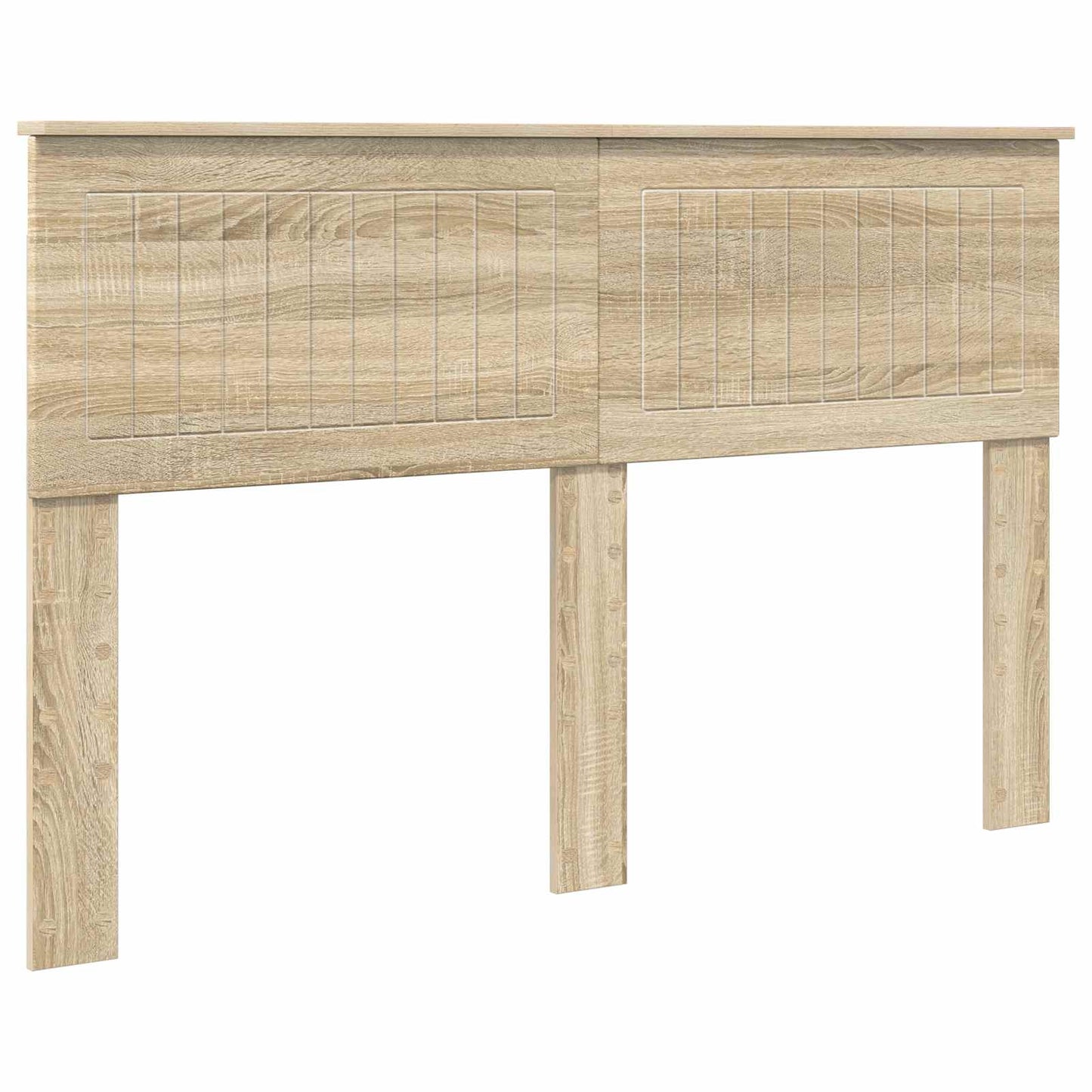vidaXL Headboard Sonoma Oak Engineered wood 2
