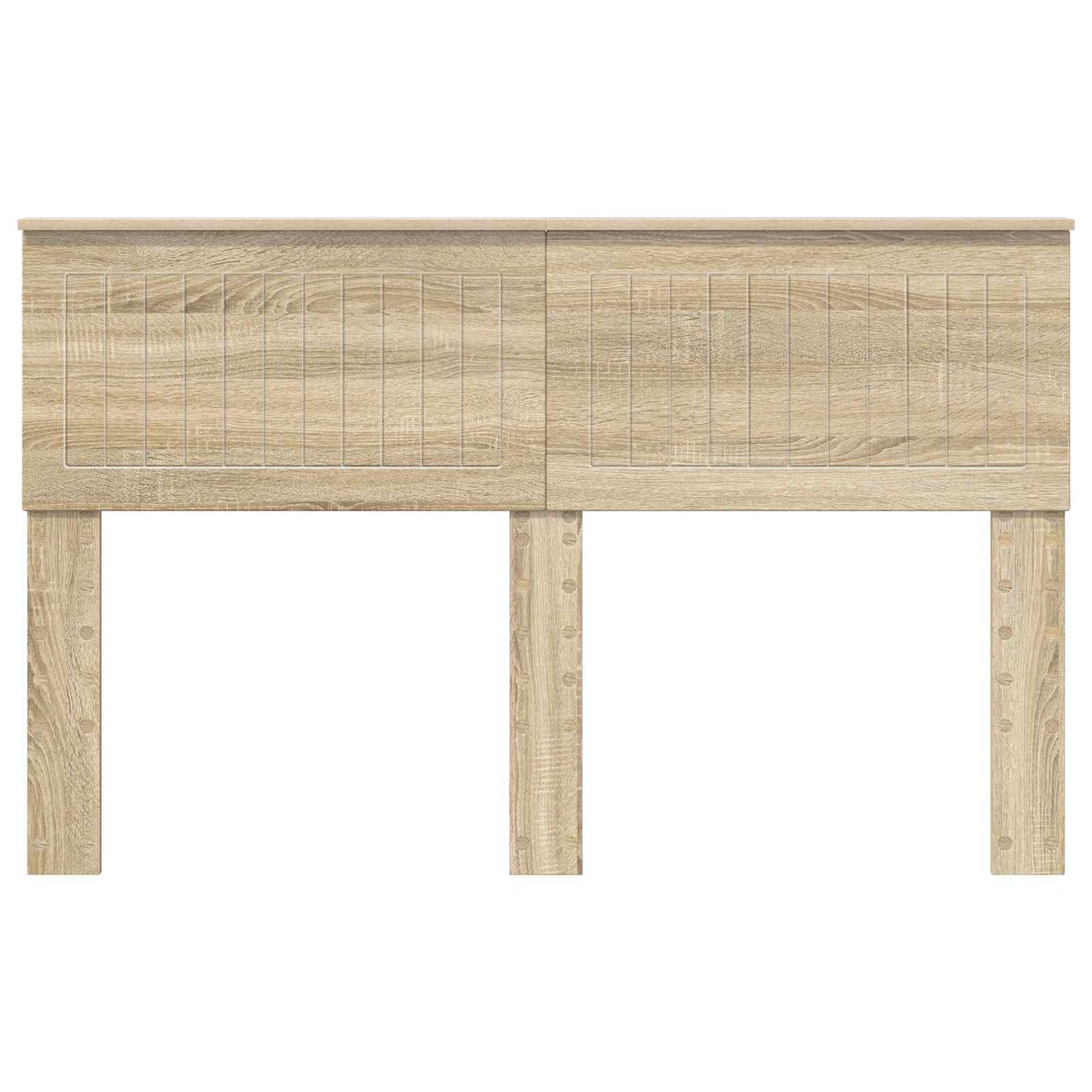vidaXL Headboard Sonoma Oak Engineered wood 4