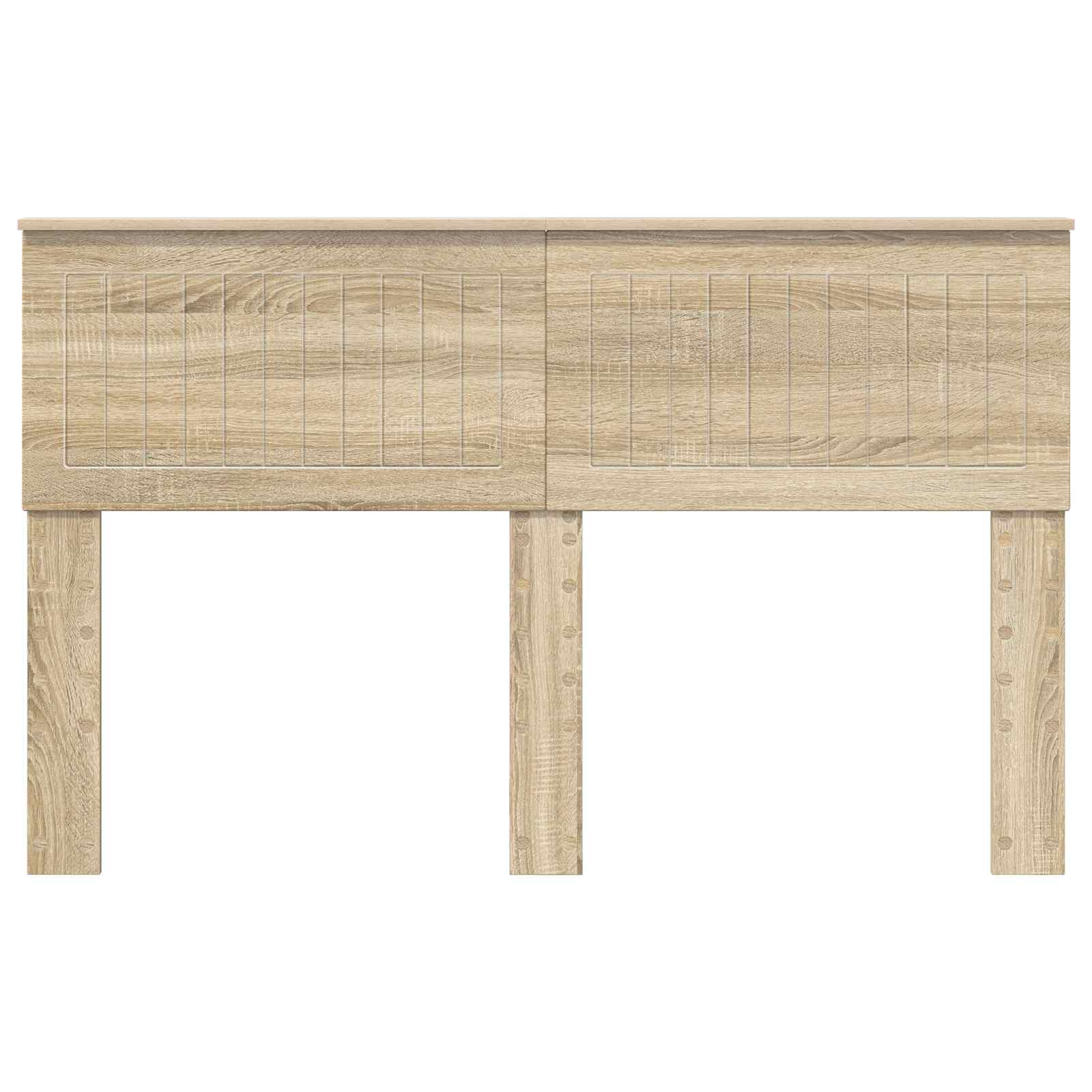 vidaXL Headboard Sonoma Oak Engineered wood 4