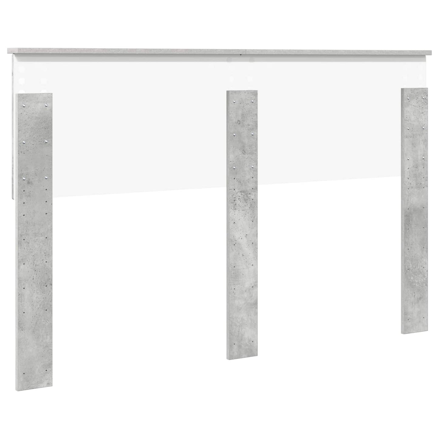 vidaXL Headboard Concrete Grey Engineered wood 6