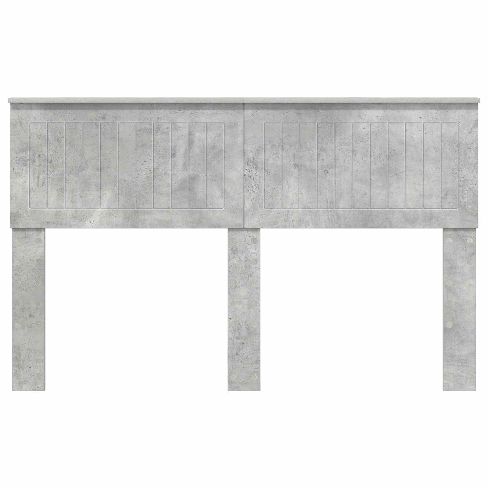 vidaXL Headboard Concrete Grey Engineered wood 4