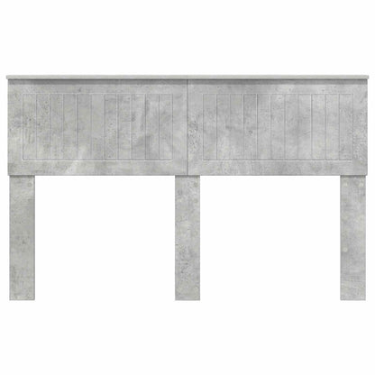 vidaXL Headboard Concrete Grey Engineered wood 4