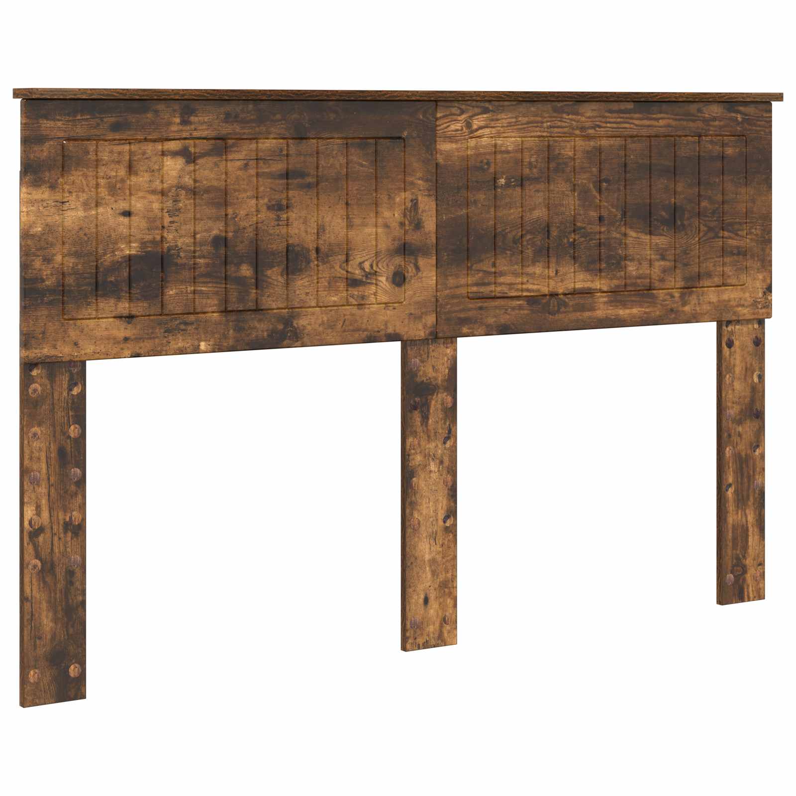 vidaXL Headboard Smoked Oak Engineered wood 2