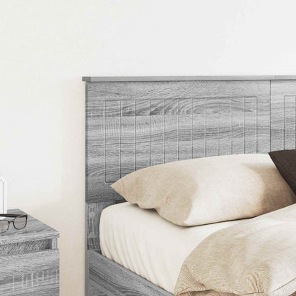 vidaXL Headboard Grey Sonoma Engineered wood 3