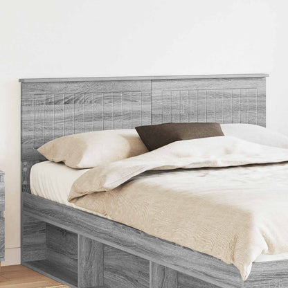 vidaXL Headboard Grey Sonoma Engineered wood 1