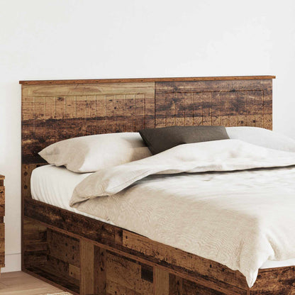 vidaXL Headboard Old Wood Engineered wood 1