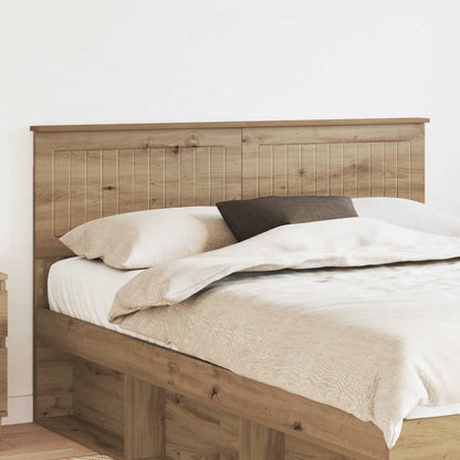 vidaXL Headboard Artisan Oak Engineered wood 1