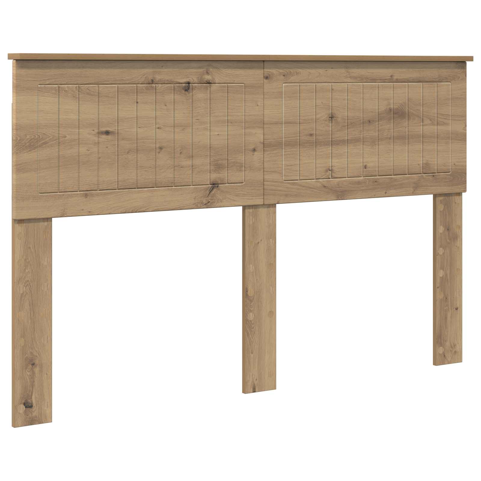 vidaXL Headboard Artisan Oak Engineered wood 2