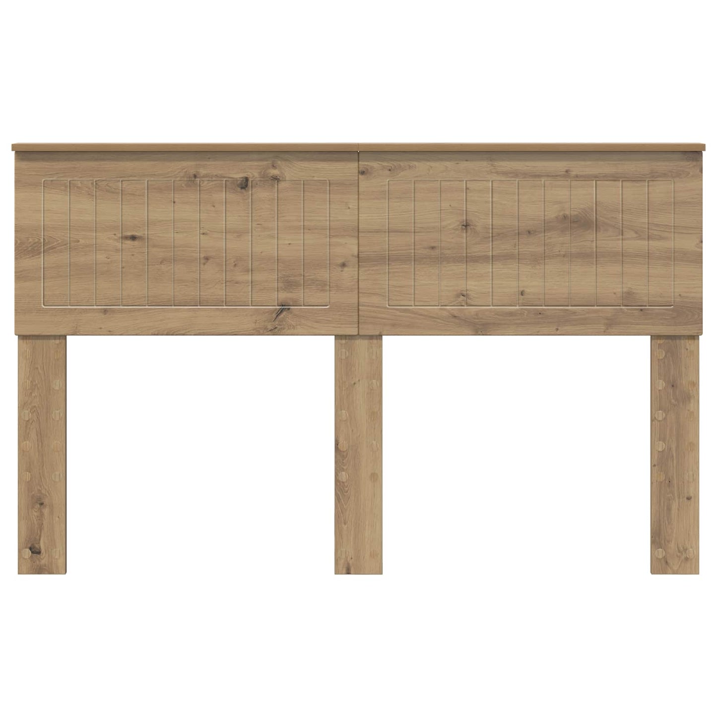 vidaXL Headboard Artisan Oak Engineered wood 4