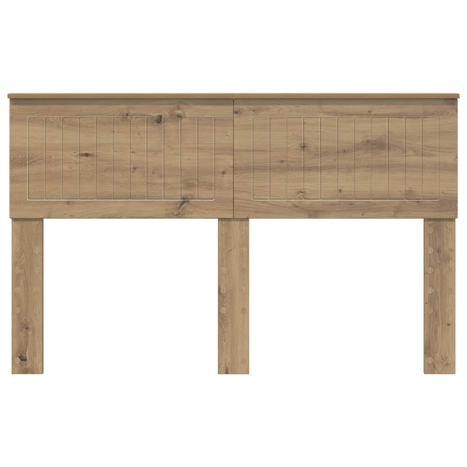 vidaXL Headboard Artisan Oak Engineered wood 4