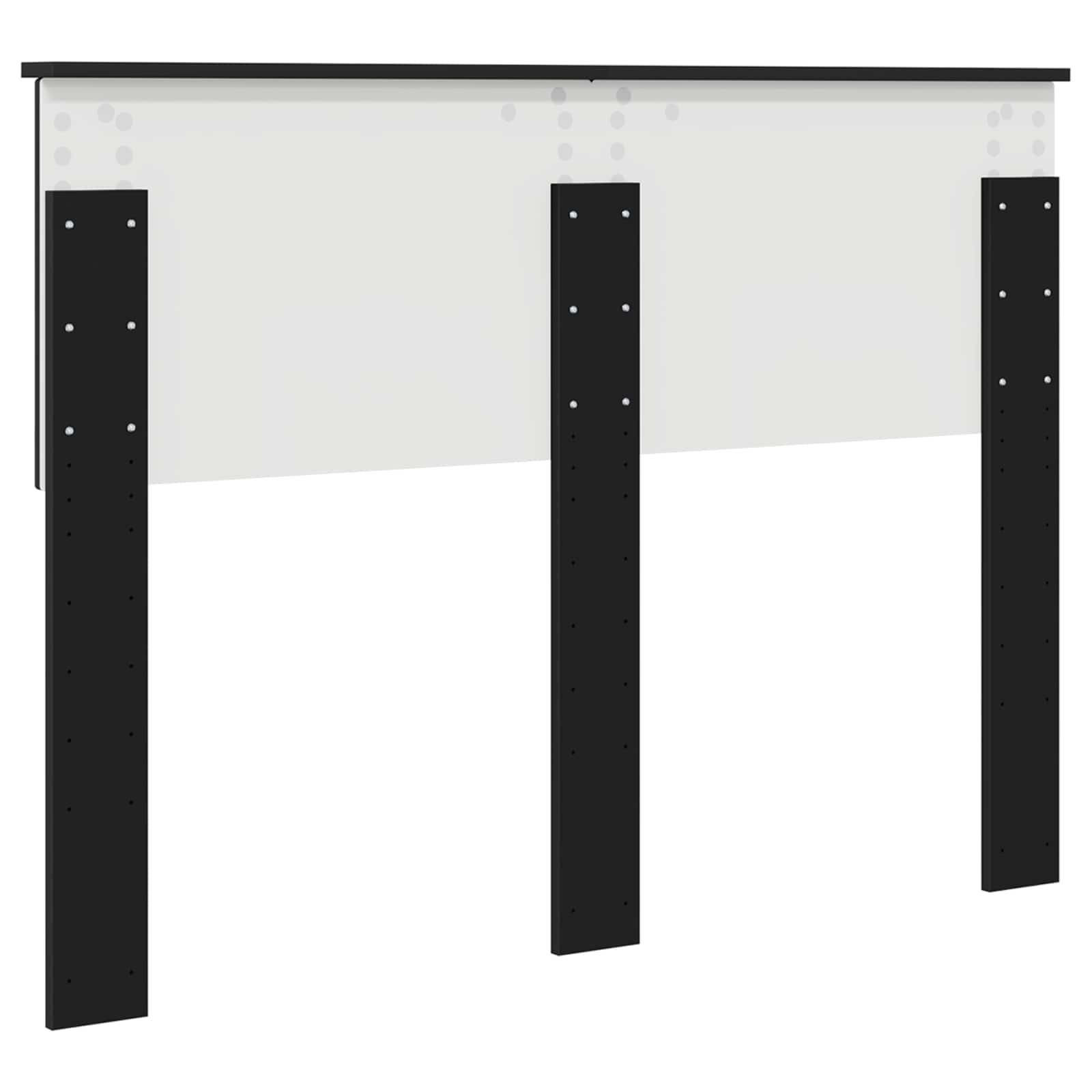 vidaXL Headboard Black Oak Engineered wood 6