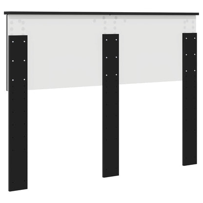 vidaXL Headboard Black Oak Engineered wood 6