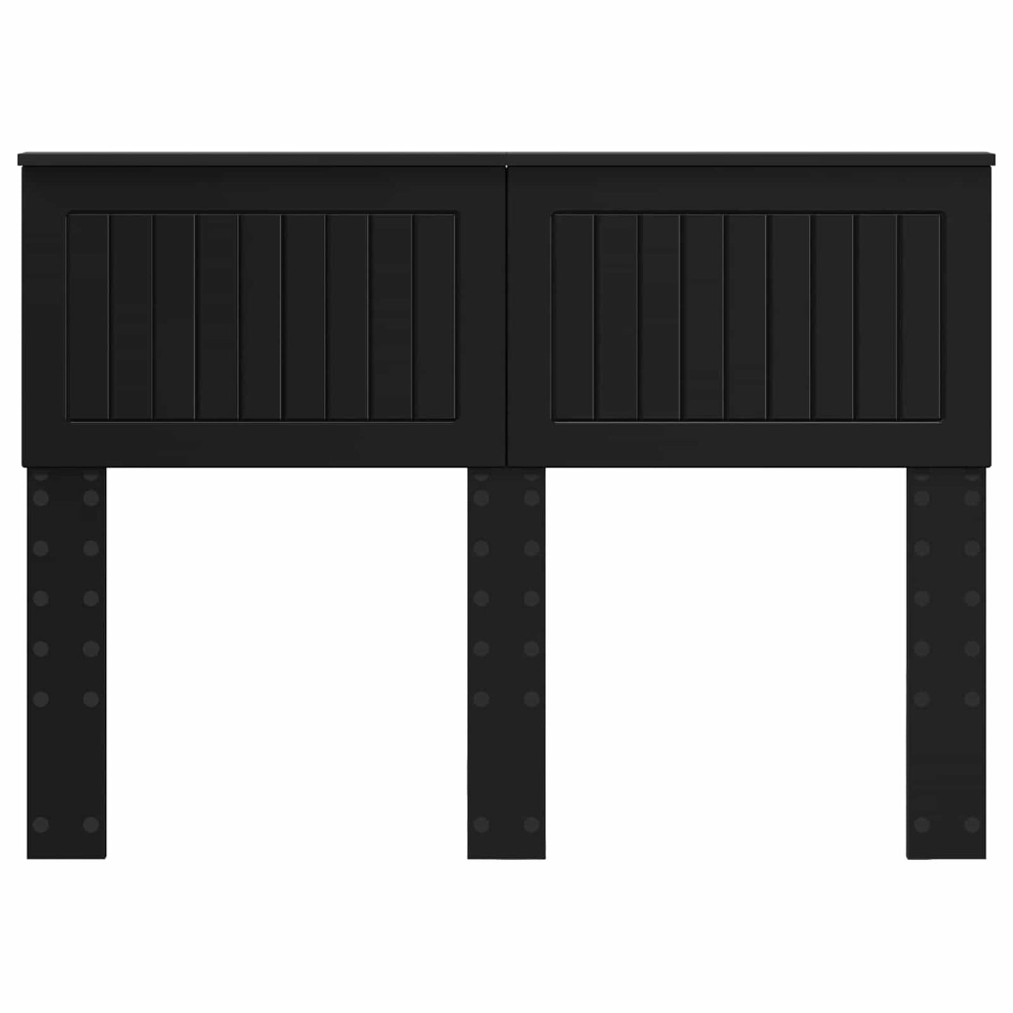 vidaXL Headboard Black Oak Engineered wood 4