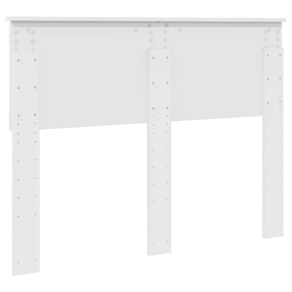 vidaXL Headboard Gloss White Engineered wood 6