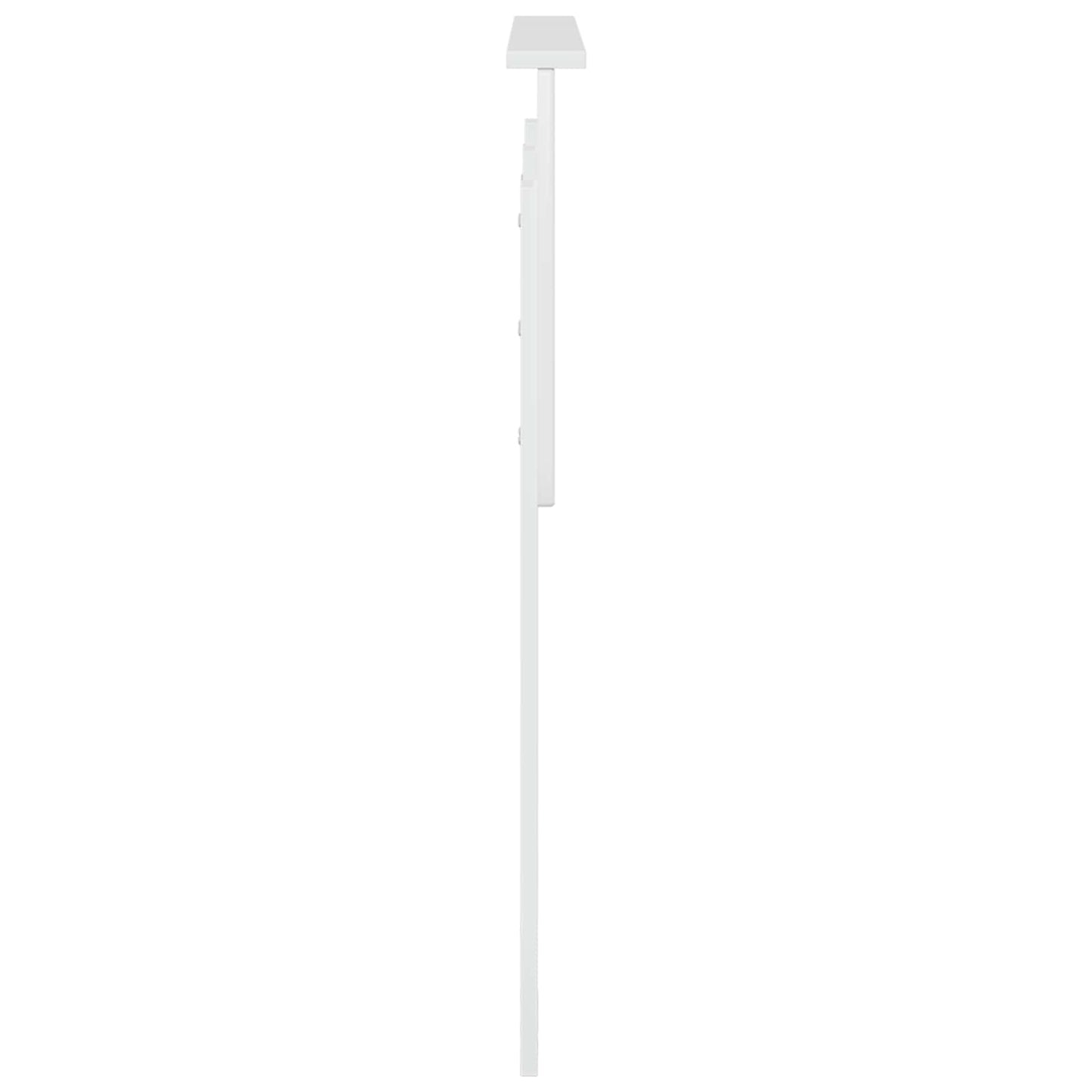 vidaXL Headboard Gloss White Engineered wood 5
