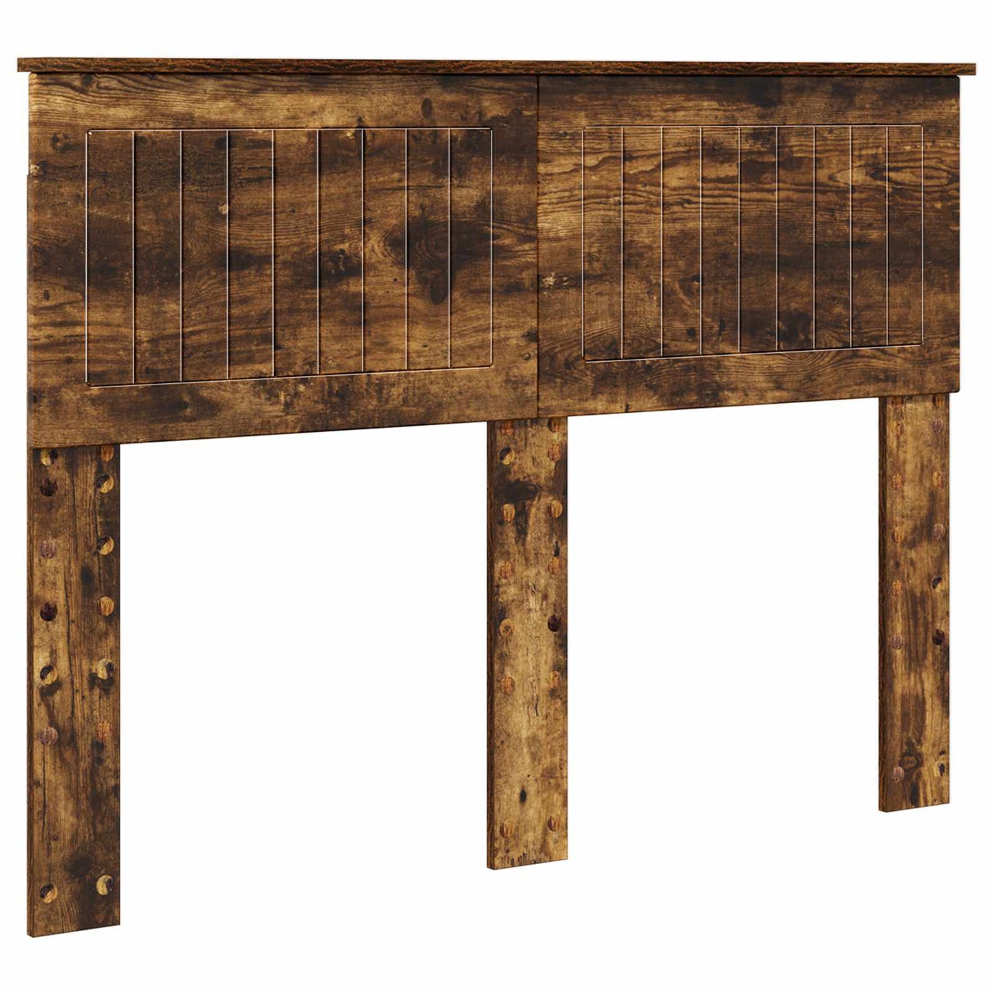 vidaXL Headboard Smoked Oak Engineered wood 2