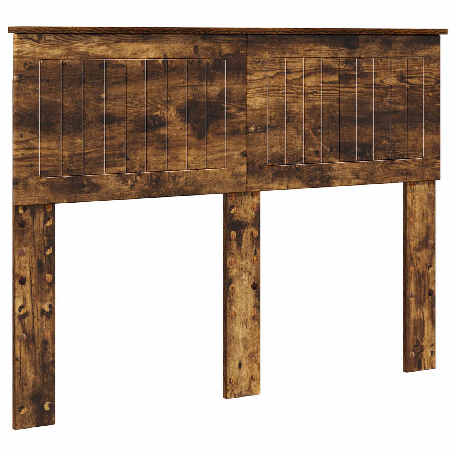 vidaXL Headboard Smoked Oak Engineered wood 2
