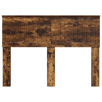 vidaXL Headboard Smoked Oak Engineered wood 4