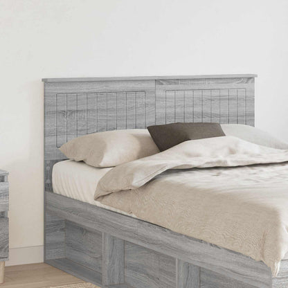 vidaXL Headboard Grey Sonoma Engineered wood 1