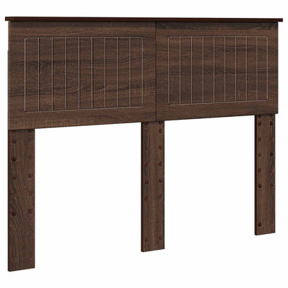 vidaXL Headboard Brown Oak Engineered wood 2