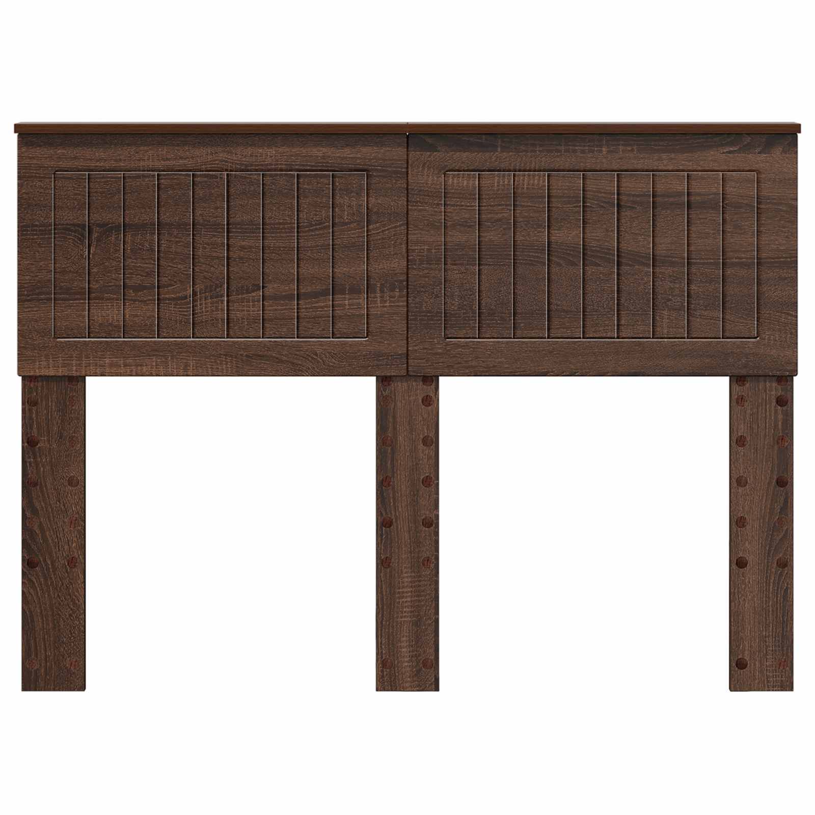 vidaXL Headboard Brown Oak Engineered wood 4