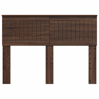 vidaXL Headboard Brown Oak Engineered wood 4