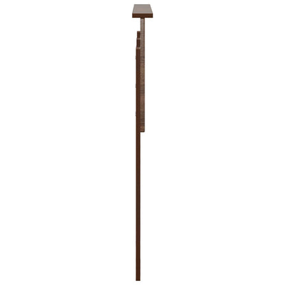 vidaXL Headboard Brown Oak Engineered wood 5