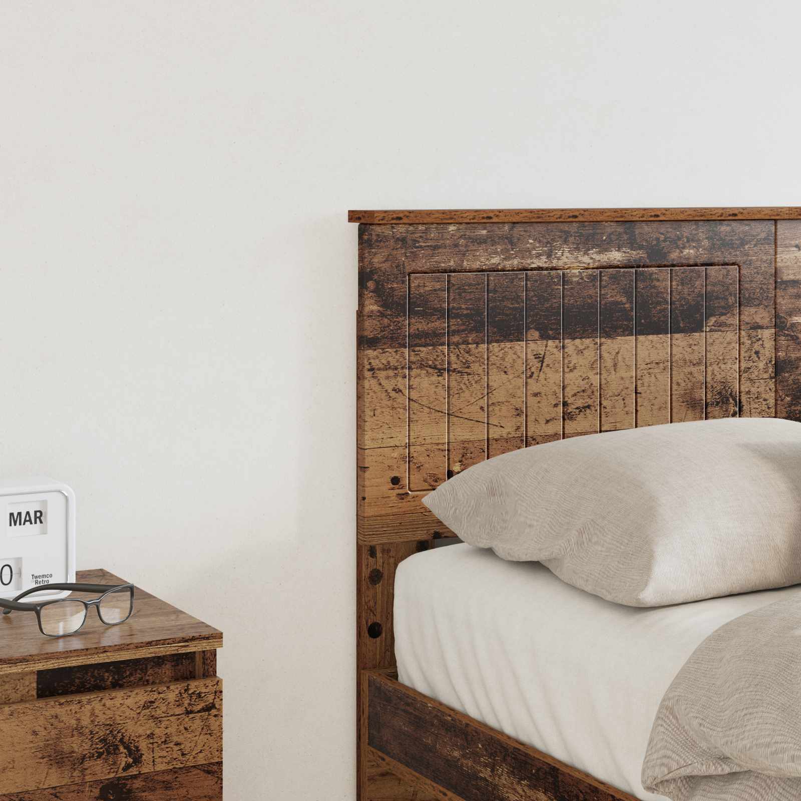 vidaXL Headboard Old Wood Engineered wood 3