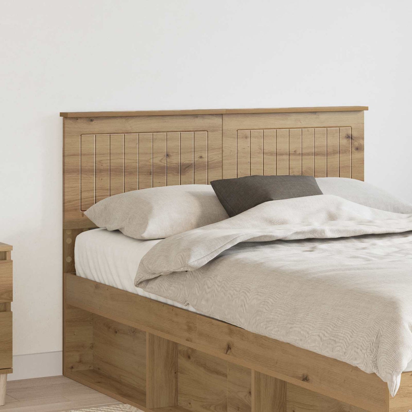 vidaXL Headboard Artisan Oak Engineered wood 1