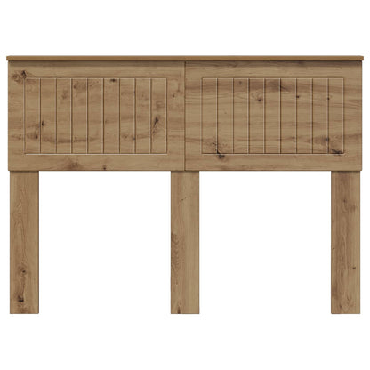 vidaXL Headboard Artisan Oak Engineered wood 4