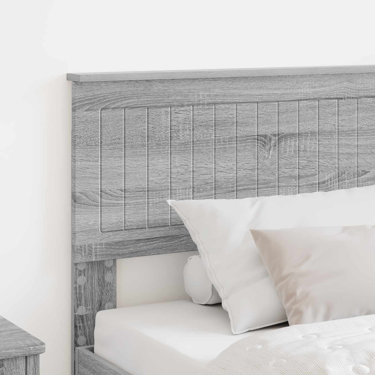 vidaXL Headboard Grey Sonoma Engineered wood 3