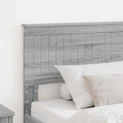 vidaXL Headboard Grey Sonoma Engineered wood 3