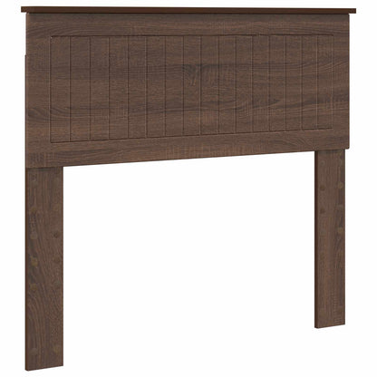 vidaXL Headboard Brown Oak Engineered wood 2