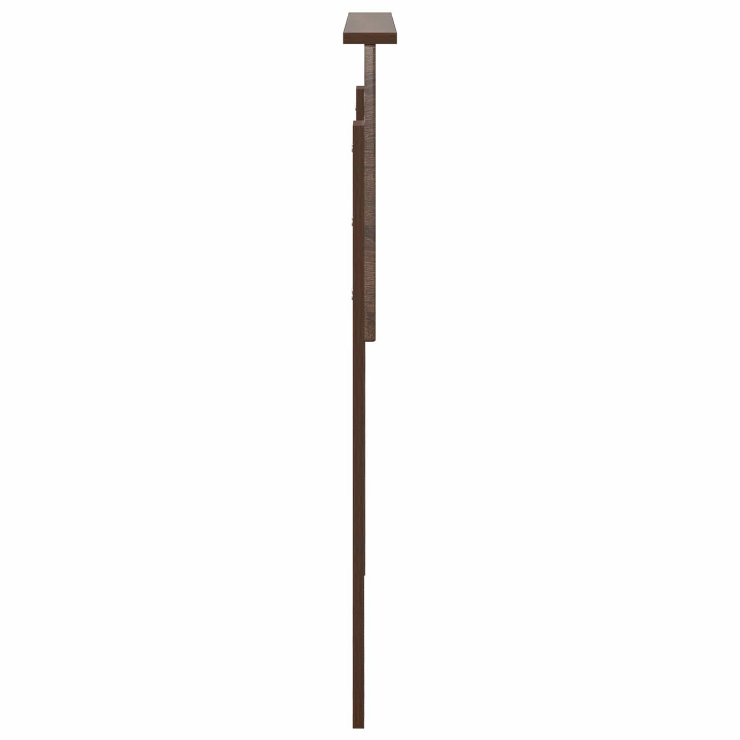 vidaXL Headboard Brown Oak Engineered wood 5