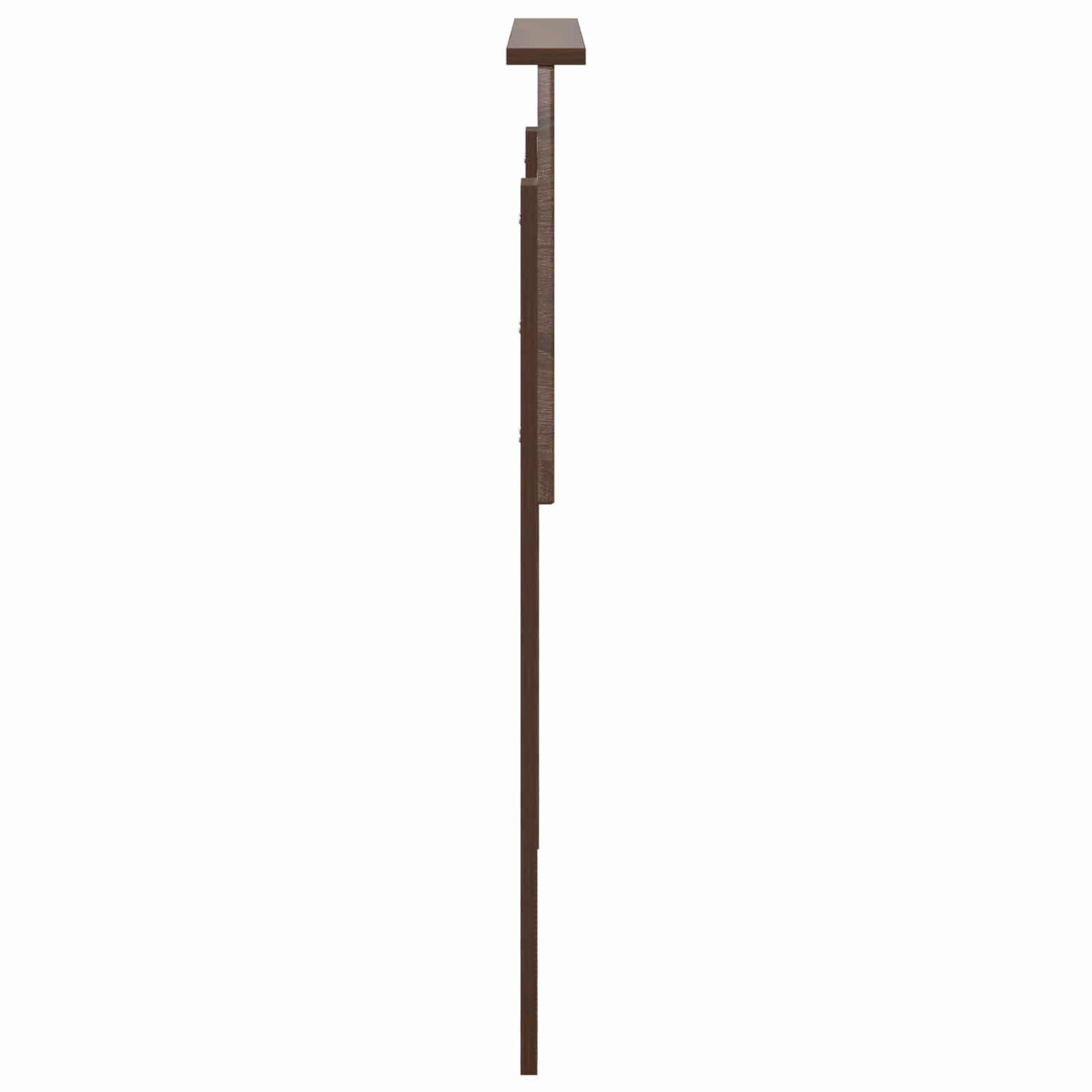 vidaXL Headboard Brown Oak Engineered wood 5