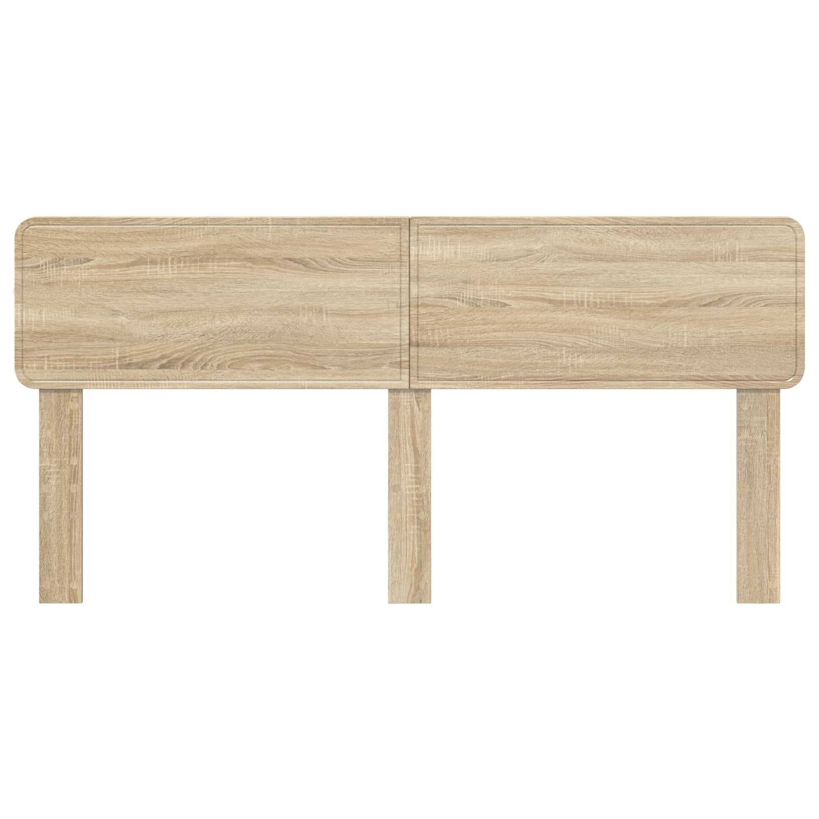 vidaXL Headboard Sonoma Oak Engineered wood 4