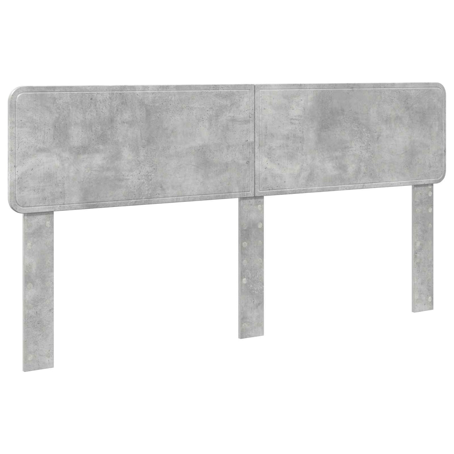 vidaXL Headboard Concrete Grey Engineered wood 2