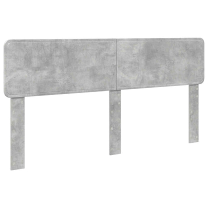 vidaXL Headboard Concrete Grey Engineered wood 2