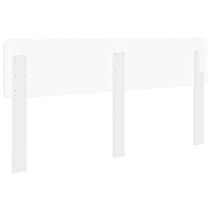 vidaXL Headboard Gloss White Engineered wood 6