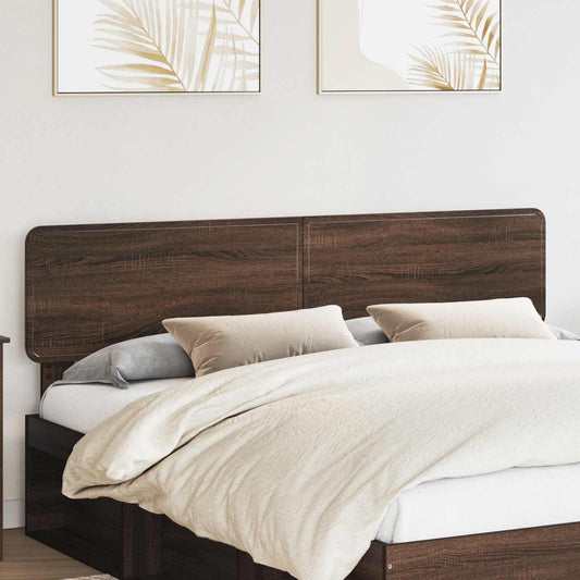 Headboard Brown Oak Engineered wood 1